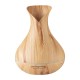 Aroma Diffuser - Essentiële Olie Verdamper - Type: Tulp Licht hout 550 ml