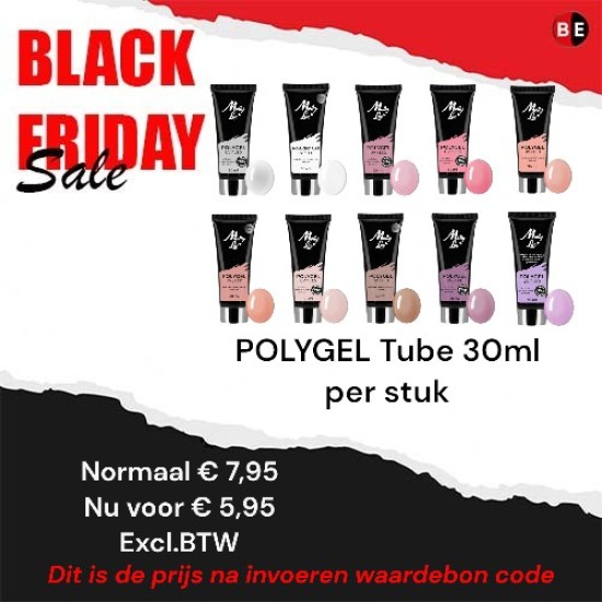 Polygel - Poly Acryl Gel - Molly Lac - Tube 30ml (Black Friday 2024)