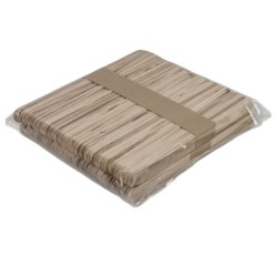 Houten Spatels: Smal Basic - 100st (110x10x1mm)