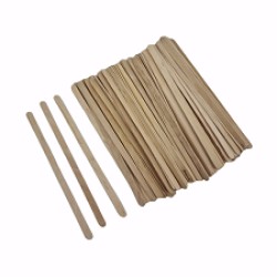 Houten Spatels: Extra Smal - 100 stuks (110x5x1mm)