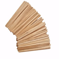 Houten spatels: Smal Extra Lang - 100 stuks (178x6x1mm)