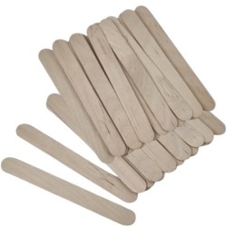 Houten Spatels: Breed - 100 stuks (150x17X1.5mm)