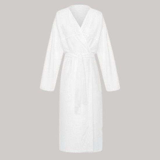 Wegwerp kimono non-woven / badjassen voor universeel gebruik - 5st