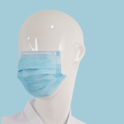 Mondmaskers - Mondkapjes - Type IIR - 3-Laags 50st: Blauw