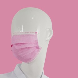 Mondmaskers - Mondkapjes - Type IIR - 3-Laags 50st: Roze