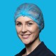 Haarnetjes - wegwerphaarnetjes - Clipcap - Non Woven pak 100st: Blauw