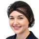 Haarnetjes - wegwerphaarnetjes - Clipcap - Non Woven pak 100st: Zwart