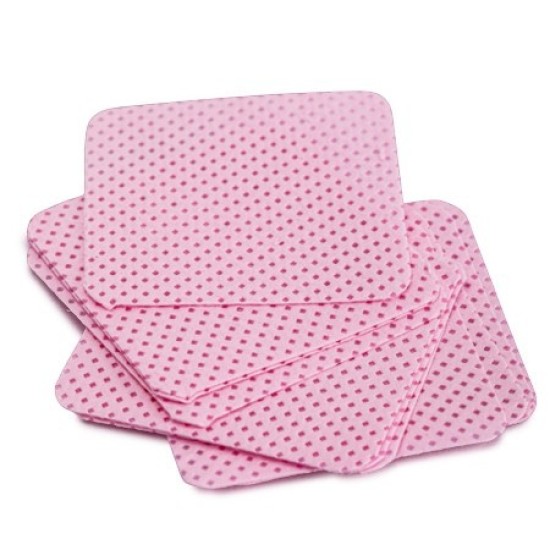 Pluisvrije nageldoekjes - Nail Wipes Lint Free - Nagellakremoverdoekjes - Makeup-pads - Lash Glue Wipes - Box 200st - Roze