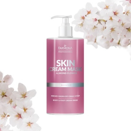 Farmona Crèmemasker voor lichaam en voeten - Farmona Crèmemasker Amandelbloem 500ml Farmona Crèmemasker voor lichaam en voeten - Farmona Crèmemasker Amandelbloem 500ml