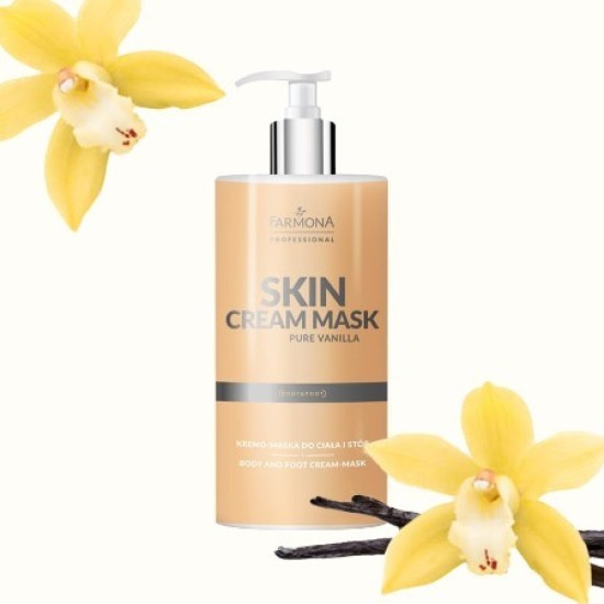 Farmona Crèmemasker voor lichaam en voeten - Farmona Crèmemasker Pure Vanilla 500ml Farmona Crèmemasker voor lichaam en voeten - Farmona Crèmemasker Pure Vanilla 500ml