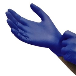 Handschoenen Nitril: Blauw 100st (Maple Leaf)