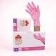Nitril Handschoenen: Roze 100st (Maple Leaf) 