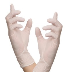 Nitril Handschoenen: Wit 100st (Nitras)