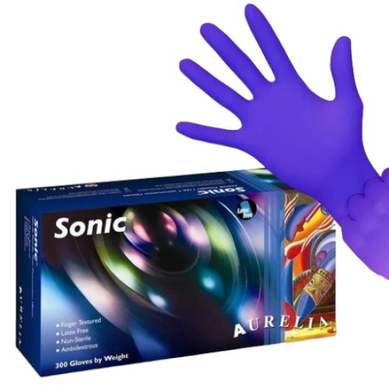 Nitril Handschoenen: Volle Doos 10 x 100st Blauw (Sonic)