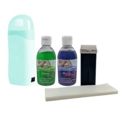 Harsset Nr: 6 Compleet - Blauwgroene Harsverwarmer 