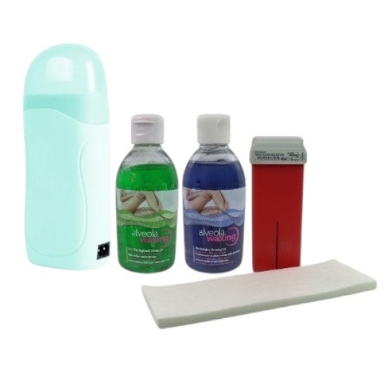 Harsset Nr: 6 Compleet - Blauwgroene Harsverwarmer 