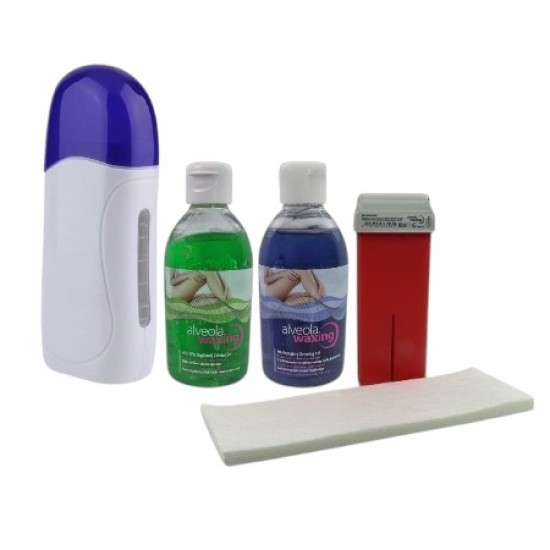 Harsset Nr: 9 Compleet - Wit-Blauw Harsverwarmer 