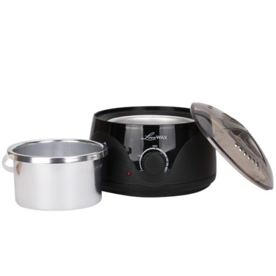 Harsverwarmer voor hars in blik 400ml - Zwart