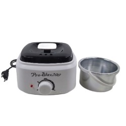 Harsverwarmer voor hars in blik 400ml wit-zwart