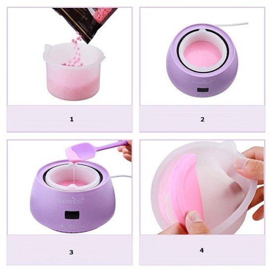 Siliconen Kom - Pot voor in de harsverwarmer 500ml