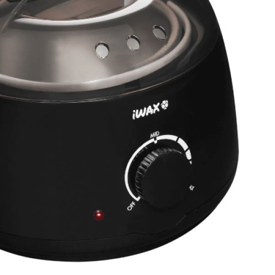 Harsverwarmer voor hars in blik 400ml - Zwart - iWax 100