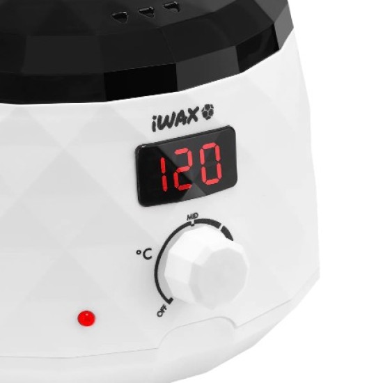Harsverwarmer voor hars in blik 400ml - Wit - iWax Digitaal 100W