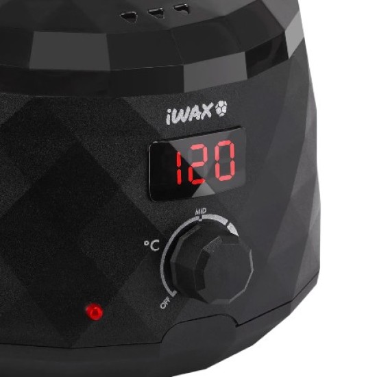 Harsverwarmer voor hars in blik 400ml - Zwart - iWax Digitaal 100W