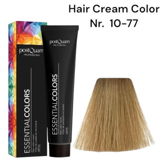 Hair Color Cream PostQuam - Crème Haarverf 60ml Kleur Nr. 10-77 Hair Color Cream PostQuam - Crème Haarverf 60ml Kleur Nr. 10-77