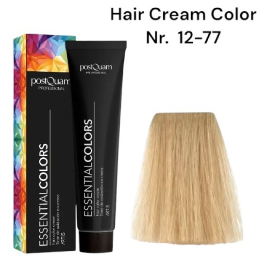 Hair Color Cream PostQuam - Crème Haarverf 60ml Kleur Nr. 12-77 Hair Color Cream PostQuam - Crème Haarverf 60ml Kleur Nr. 12-77