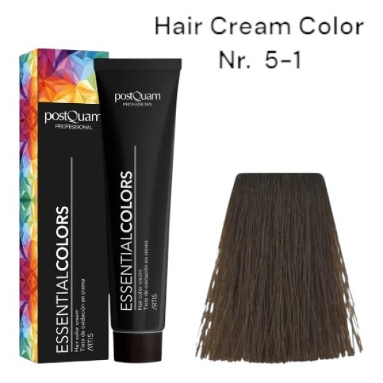 Hair Color Cream PostQuam - Crème Haarverf 100gr Kleur Nr. 5-1