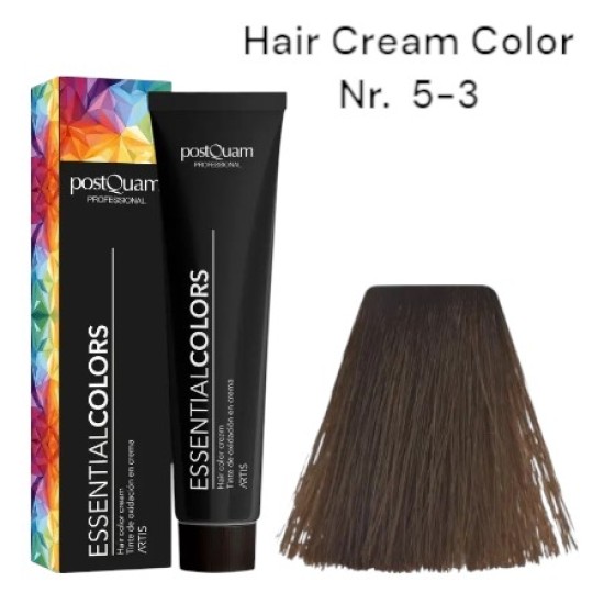 Hair Color Cream PostQuam - Crème Haarverf 100gr Kleur Nr. 5-3