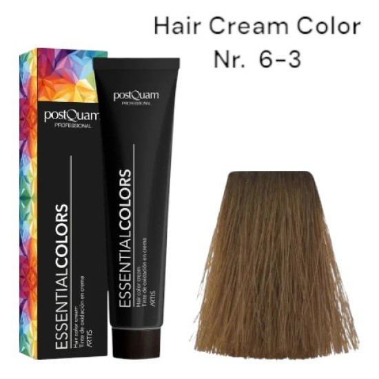 Hair Color Cream PostQuam - Crème Haarverf 100gr Kleur Nr. 6-3