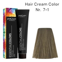 Hair Color Cream PostQuam - Crème Haarverf 100gr Kleur Nr. 7-1