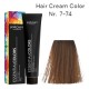 Hair Color Cream PostQuam - Crème Haarverf 100gr Kleur Nr. 7-74