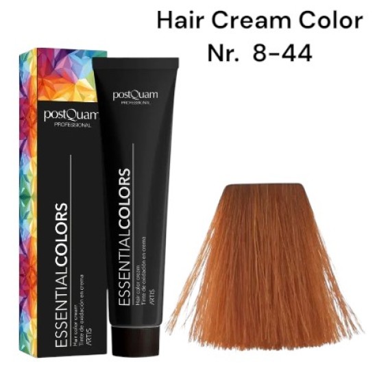 Hair Color Cream PostQuam - Crème Haarverf 60ml Kleur Nr. 8-44 Hair Color Cream PostQuam - Crème Haarverf 60ml Kleur Nr. 8-44