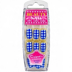 Herbruikbare Kunstnagels met Plak strips – 24 stuks - Nr: 35