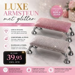 Luxe Armsteun met glitter
