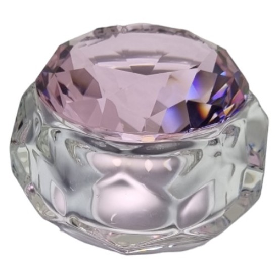 Dappendish - Dappen Dish Diamant met deksel Roze