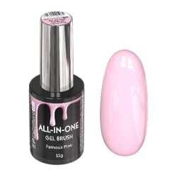 All-In-One Gel Brush - Excellent Pro - 11g - Famous Pink