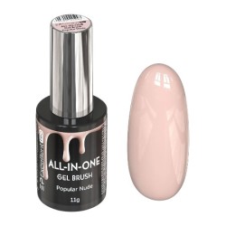 All-In-One Gel Brush - Excellent Pro - 11g - Populair Nude