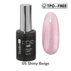 MULTIFUNCTION FIBER BASE - ONE COAT - EXCELLENT PRO - 11ml - Kleur: 05 Shiny Beige