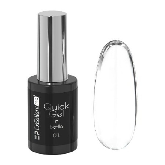 Quick Gel In Bottle - BIAB - Excellent Pro 11g - Nr 01