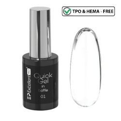 Quick Gel In Bottle - BIAB - Excellent Pro 11g - Nr 01