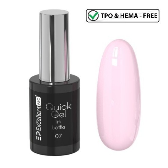 ﻿Quick Gel In Bottle - BIAB - Excellent Pro 11g - Nr 07