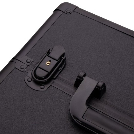 Manicure - Make-up-Koffer - Beauty Koffer XXXL 4 in 1 - Zwart