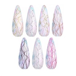 Mesh Nailart Nagel Folie
