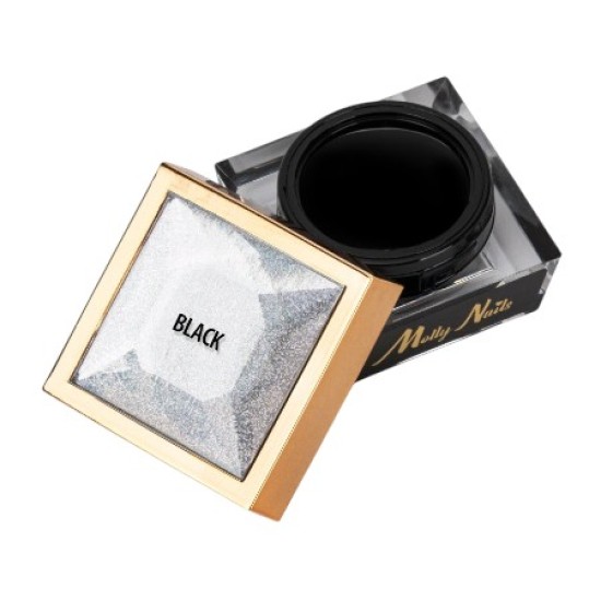 Creative Flow Color Gel - Molly Nails - 5g - Black