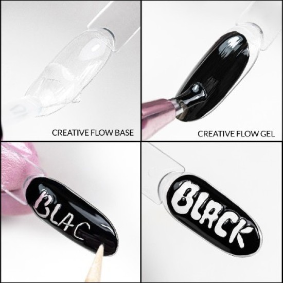 Creative Flow Color Gel - Molly Nails - 5g - Antique Rose