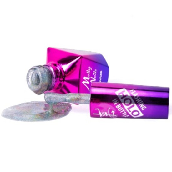 Flashing Holo in a bottle - Molly Nails - 8g Flashing Holo in a bottle - Molly Nails - 8g