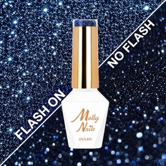Flashing Duo Lights - Devil's Night - Molly Nails - 8g Kleur: Nr. 604 Flashing Duo Lights - Devil's Night - Molly Nails - 8g Kleur: Nr. 604